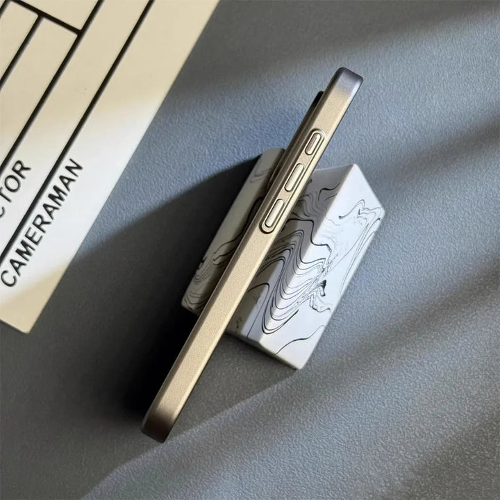 Black Titanium Shield Pro iPhone case by Emma & Rose Cape Town for men's accessories, designed for iPhone 13 protection.