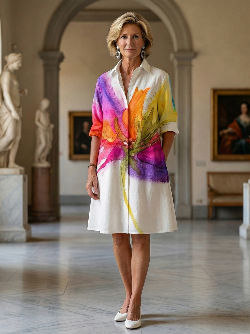 Ulyssa™  |  Painted Garden Dress