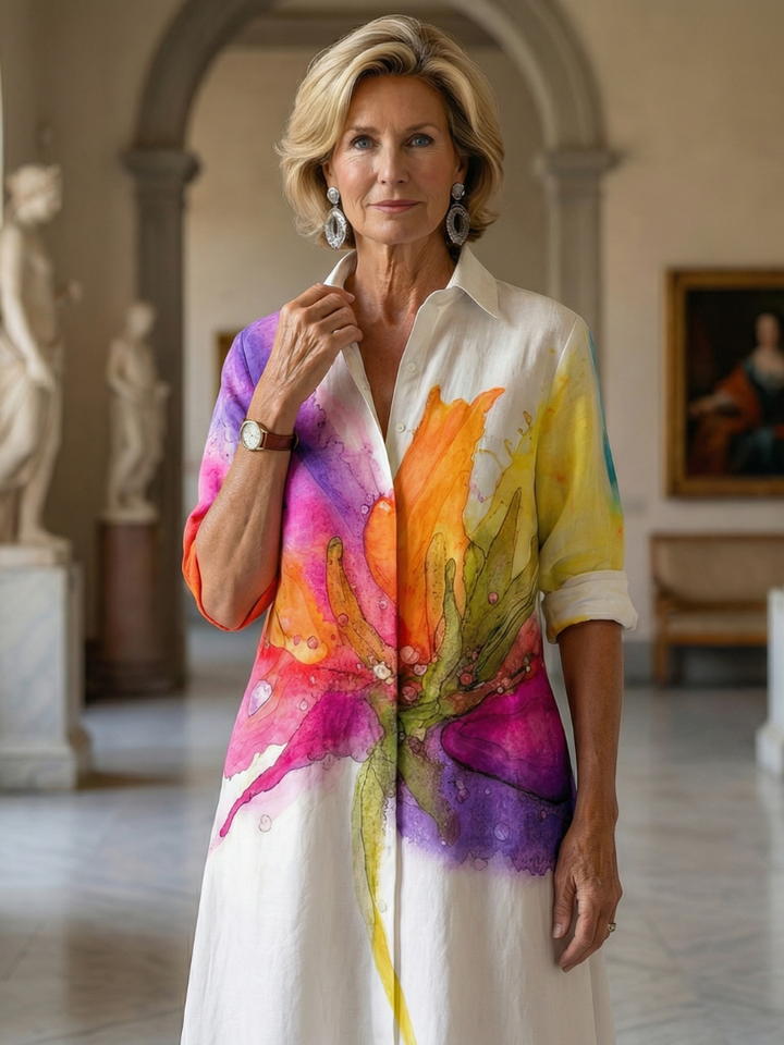 Ulyssa™  |  Painted Garden Dress