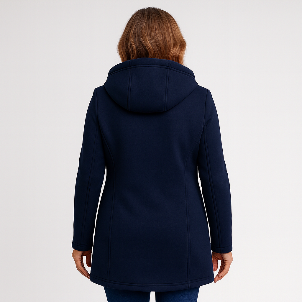 Eleonora™  |  Winter Coat Asymmetric Zip
