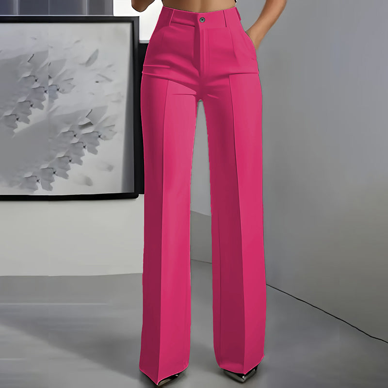 Black women's suit trousers from Pantalones™ by Emma & Rose Cape Town, tailored fit with sleek fabric and classic design.