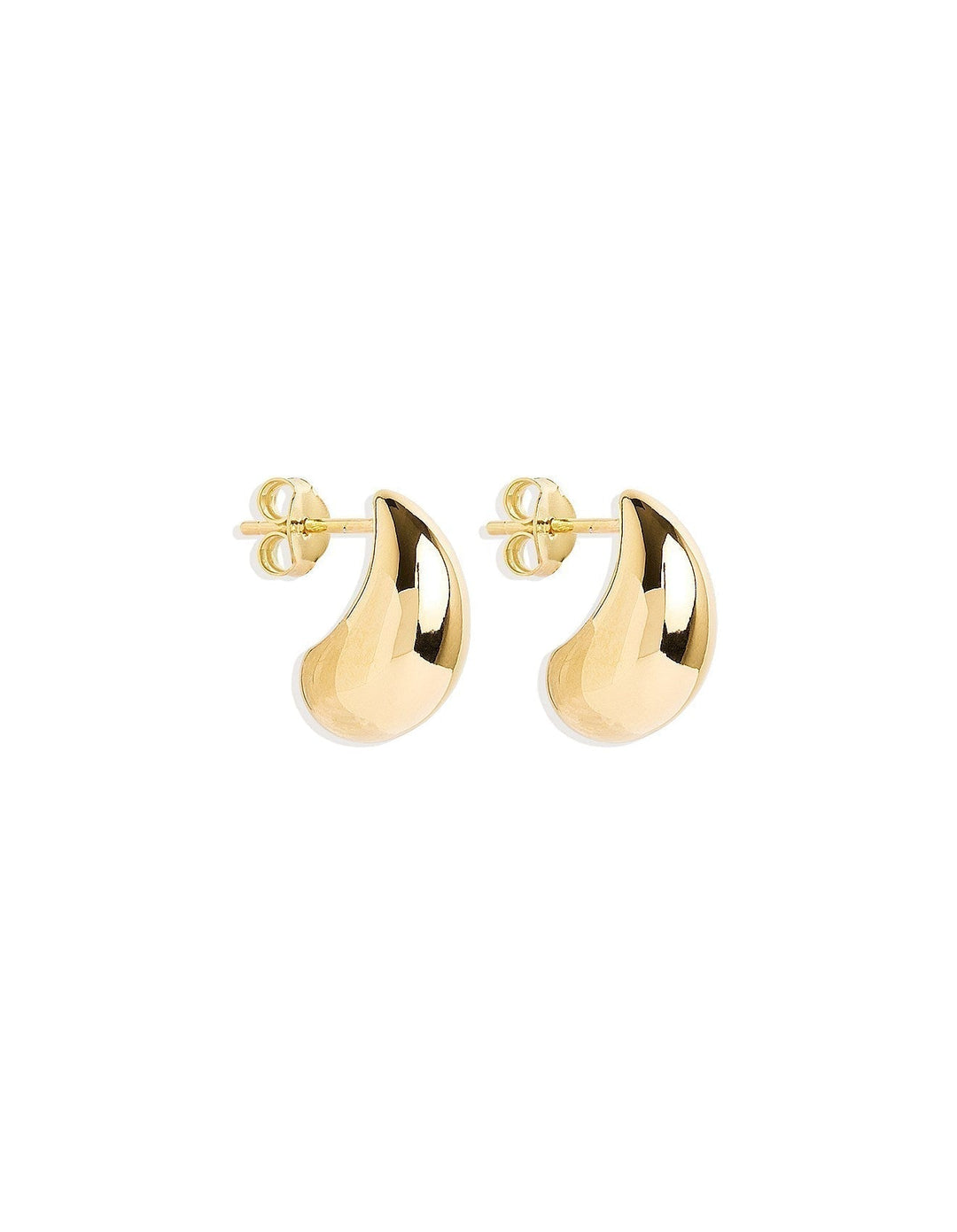 Emma & Rose Cape Town Zoralyssa™ 18k Gold earrings, elegant gold hoop earrings with intricate design details.