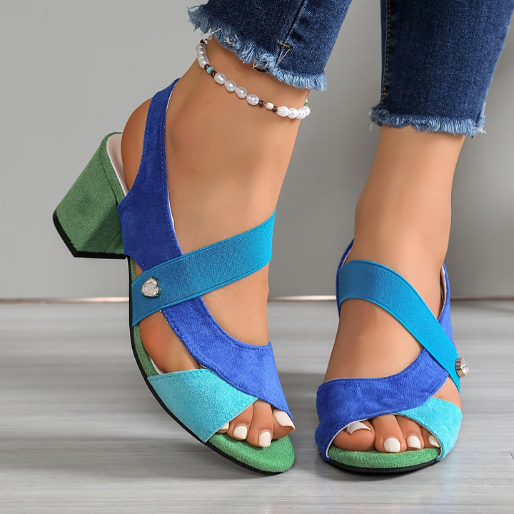 DELACROIX | Elegant Colourful Orthopaedic Sandals Sofia