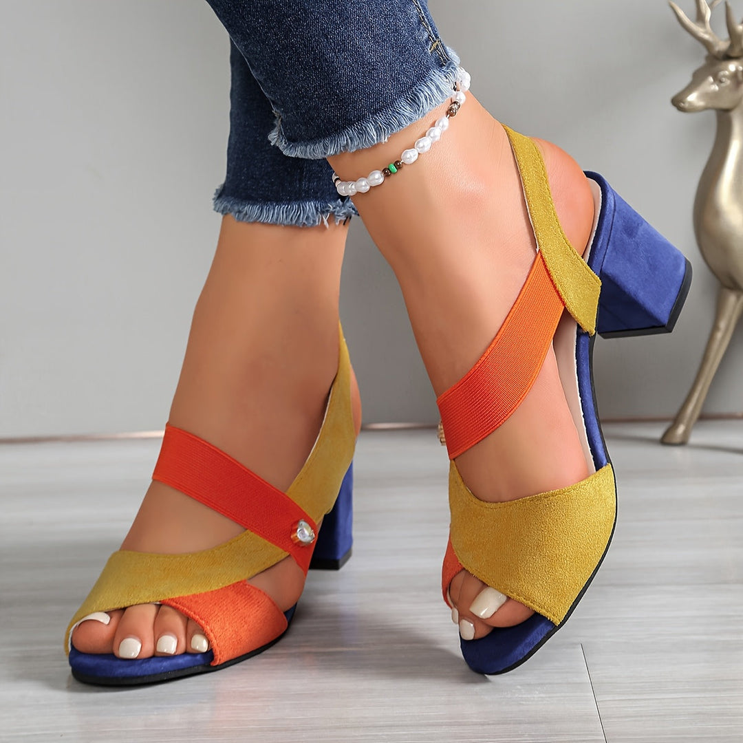 DELACROIX | Elegant Colourful Orthopaedic Sandals Sofia
