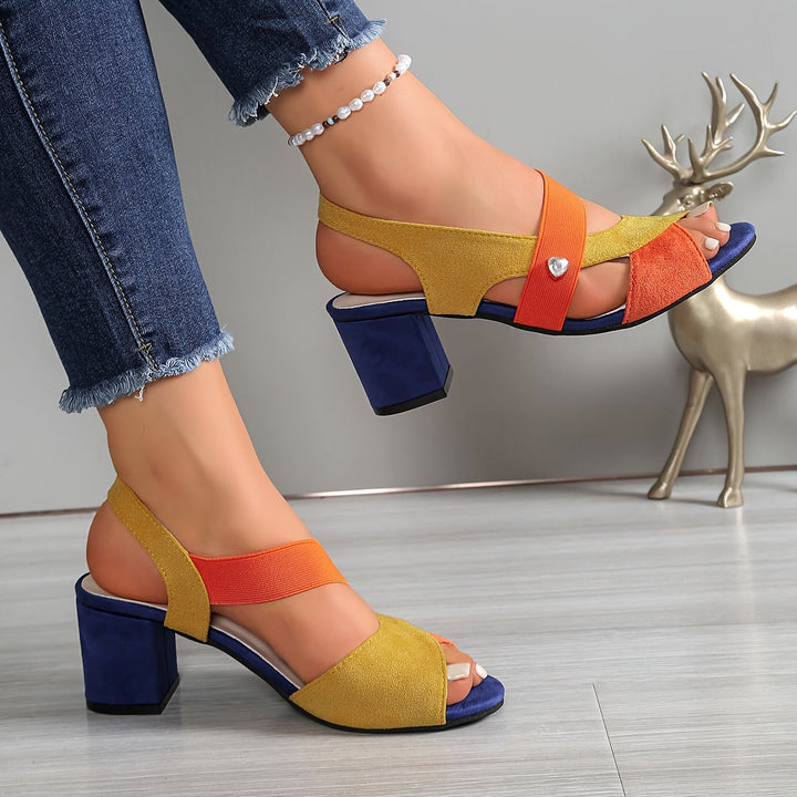 DELACROIX | Elegant Colourful Orthopaedic Sandals Sofia