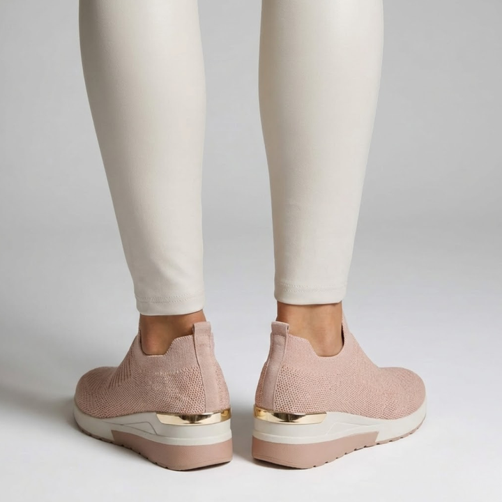 Pink Austin men's comfort shoe by Emma & Rose Cape Town, featuring a stylish design and cushioned sole for everyday wear.