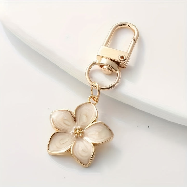 Pink Daisy Trendy Backpack Hanger from Emma & Rose Cape Town with a floral design, perfect for organizing backpacks.