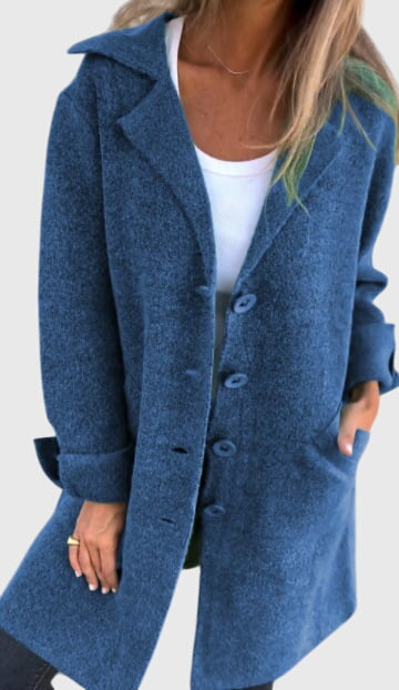 Pink blazer buttons from the Lisa™ collection by Emma & Rose Cape Town, close-up of stylish fabric and button details.