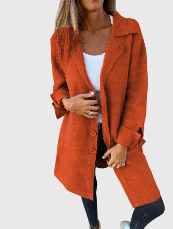 Pink Lisa blazer buttons by Emma & Rose Cape Town, featuring stylish gold accents, shown on a tailored blazer.