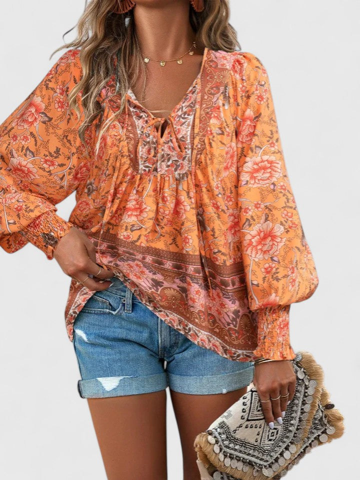 Pink Renazianne™ Elegant Top from Emma & Rose Cape Town, featuring a stylish, feminine design and lightweight fabric.