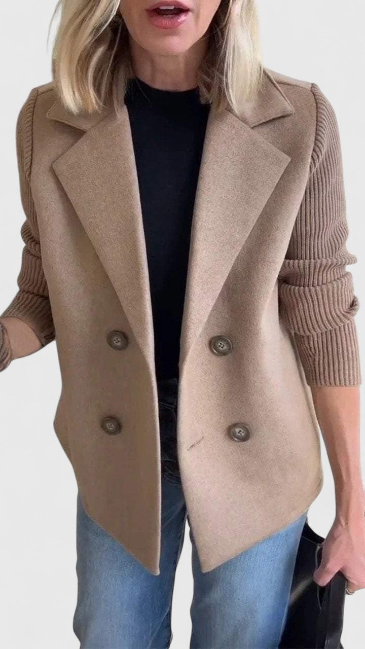 Pink Winslet™ elegant blazer by Emma & Rose Cape Town, tailored fit, featuring classic lapels and stylish design.