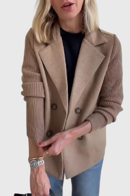 Pink Winslet™ elegant blazer by Emma & Rose Cape Town, tailored fit with stylish lapels and sleek design.