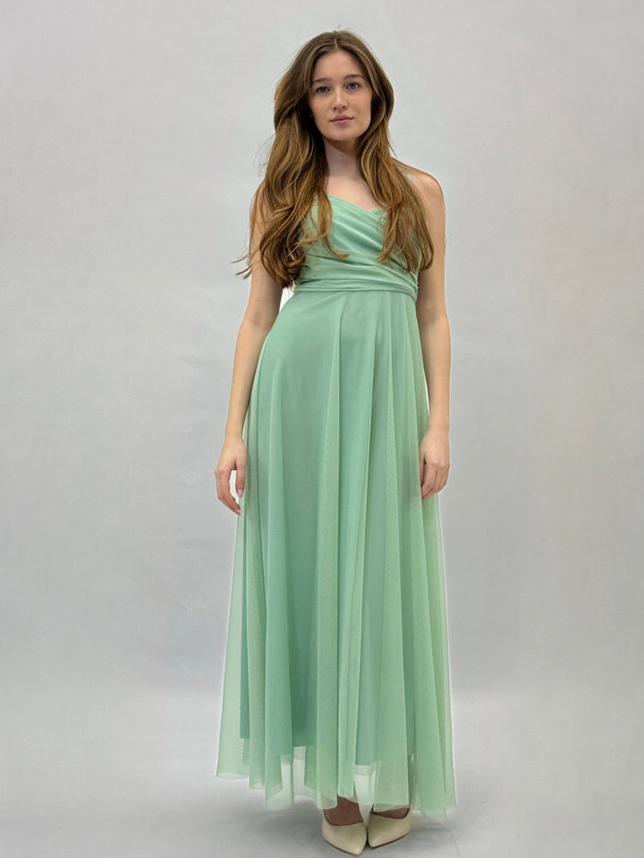Emma & Rose Cape Town Allegra™ flowing red dress with lightweight fabric and elegant drape, perfect for summer occasions.