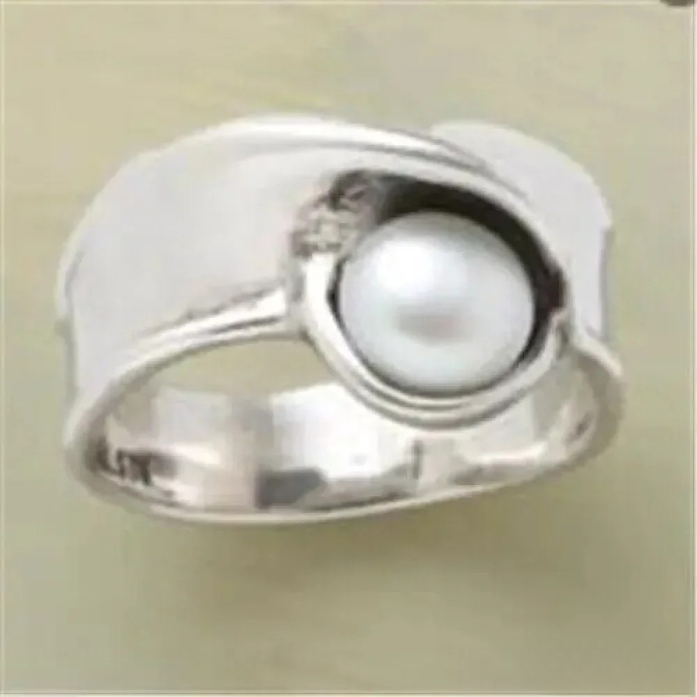 Emma & Rose Cape Town Retro Insert Bead Ring featuring colorful bead accents on a silver band.