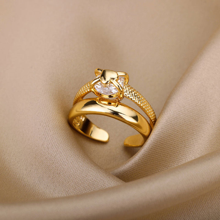 Melaniquee™  |  Ring 18k Gold