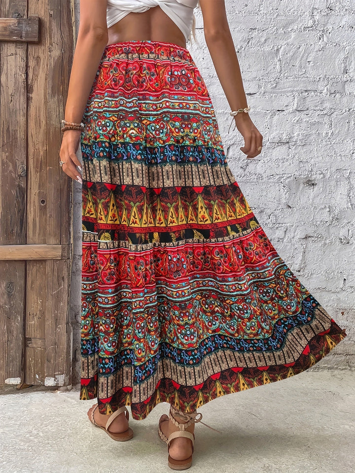 Petra™  |  Bohemian High-waisted Skirt