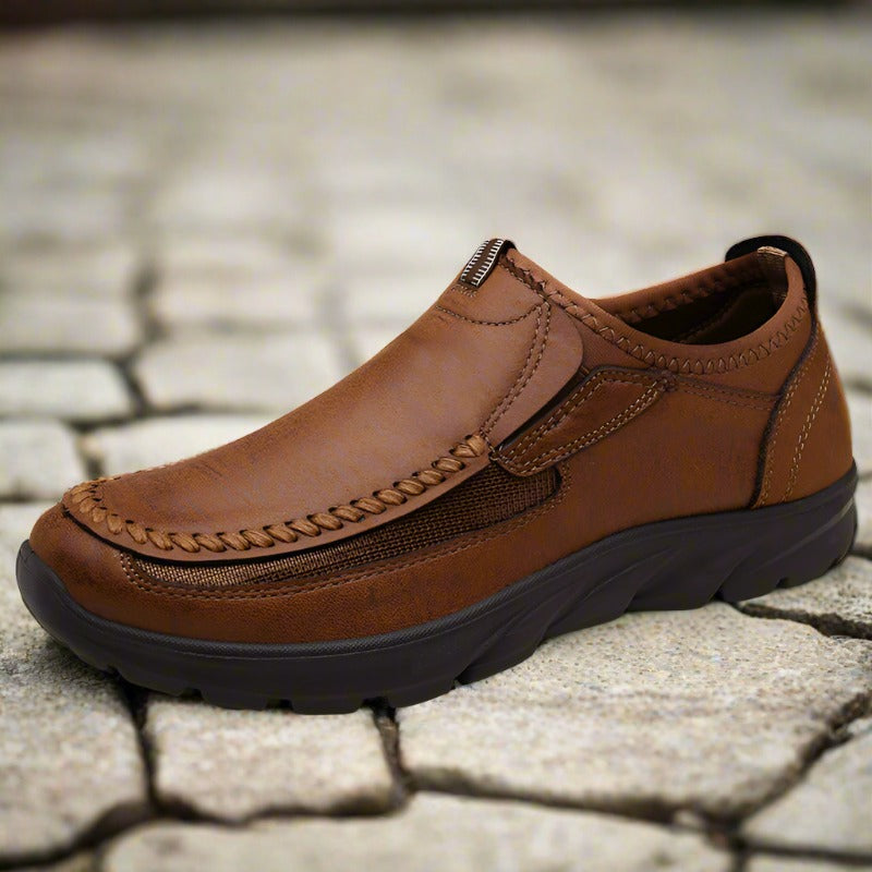 Brown Annelie™ men's sapatenis Winston shoe by Emma & Rose Cape Town, featuring comfortable, stylish design and lace-up closure.