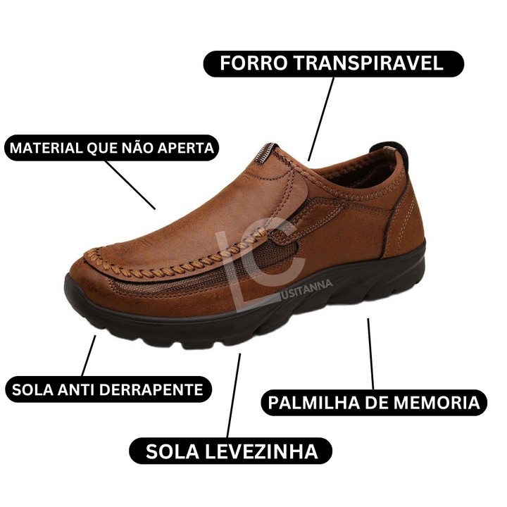 Brown Emma & Rose Cape Town Annelie sapatenis Wistom men's shoe in size 39, featuring a comfortable slip-on design with stylish details.