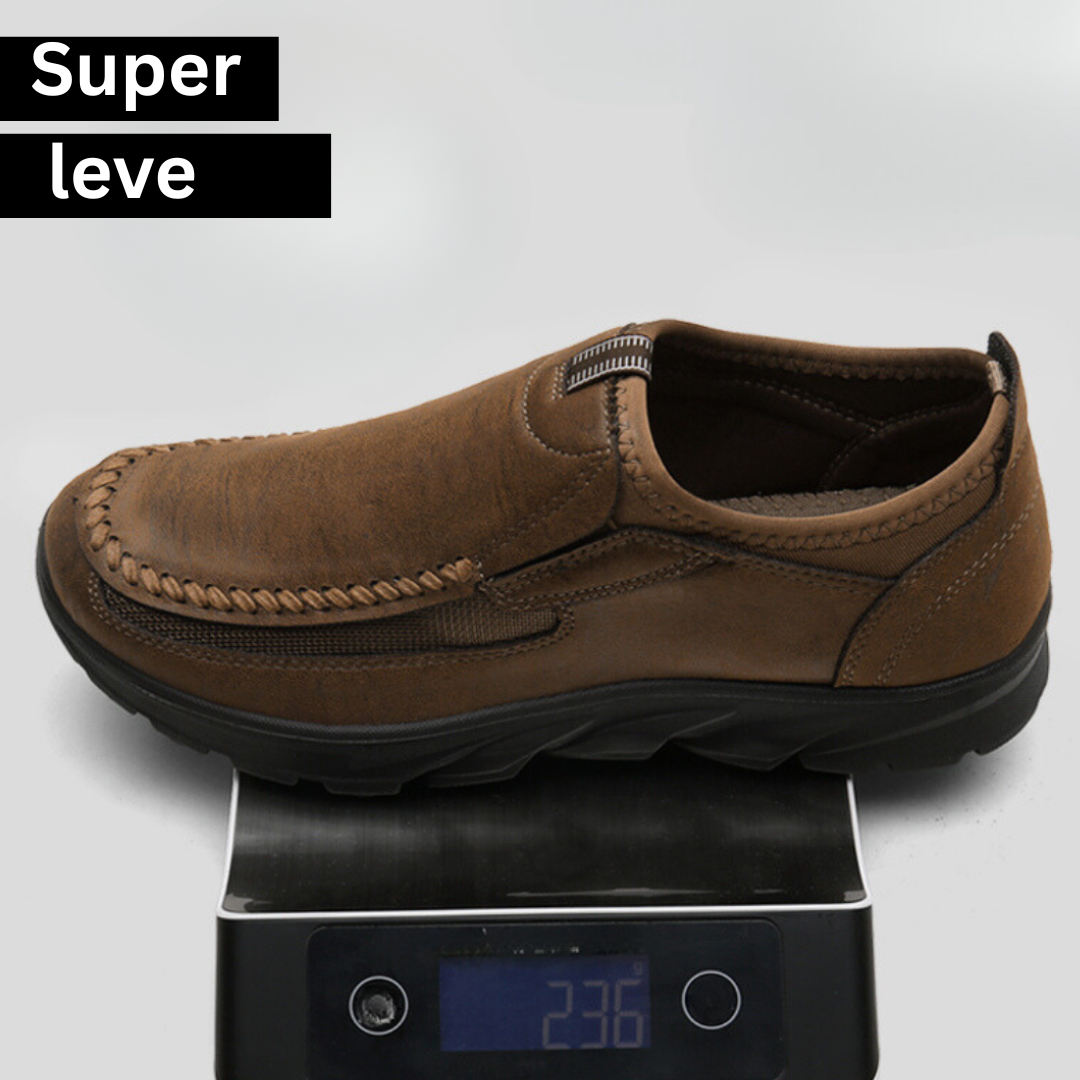 Brown Annelie™ Winston men's sapatenis shoe by Emma & Rose Cape Town, showcasing a comfortable, stylish slip-on design.
