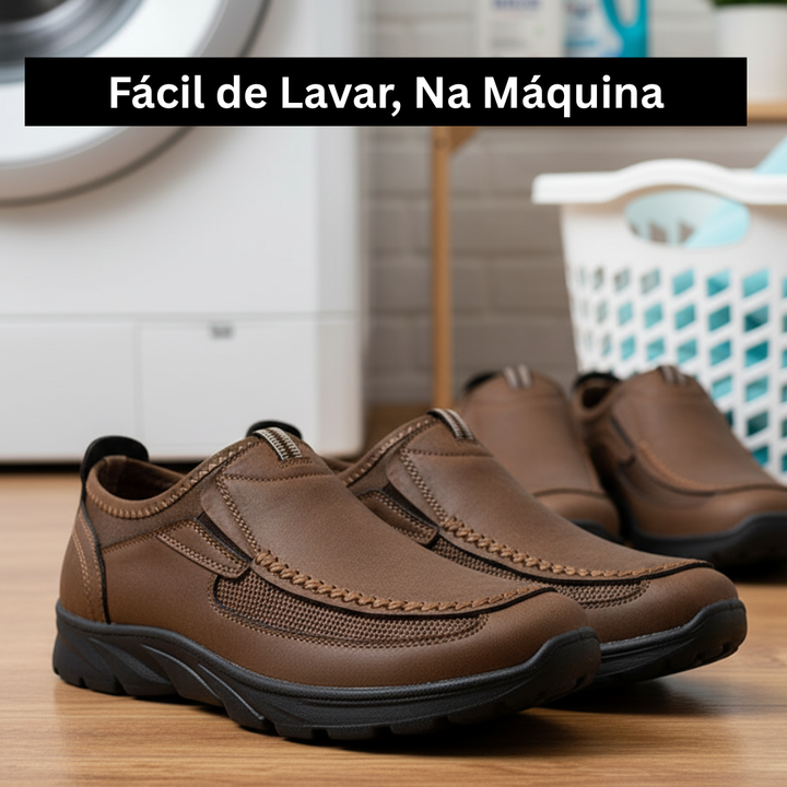 Brown Emma & Rose Cape Town Annelie sapatenis wistom men's shoe with comfortable design, size 39, shown on a neutral background.