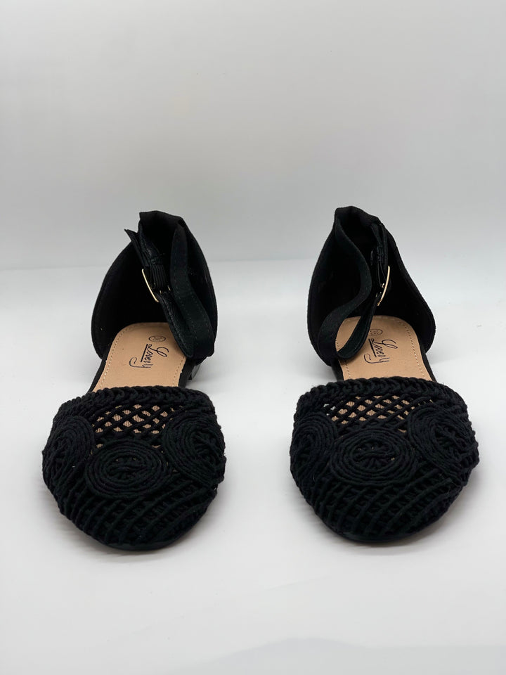Beige Romy™ flat sandals by Emma & Rose Cape Town featuring soft, luxurious fabrics and a comfortable slip-on design.