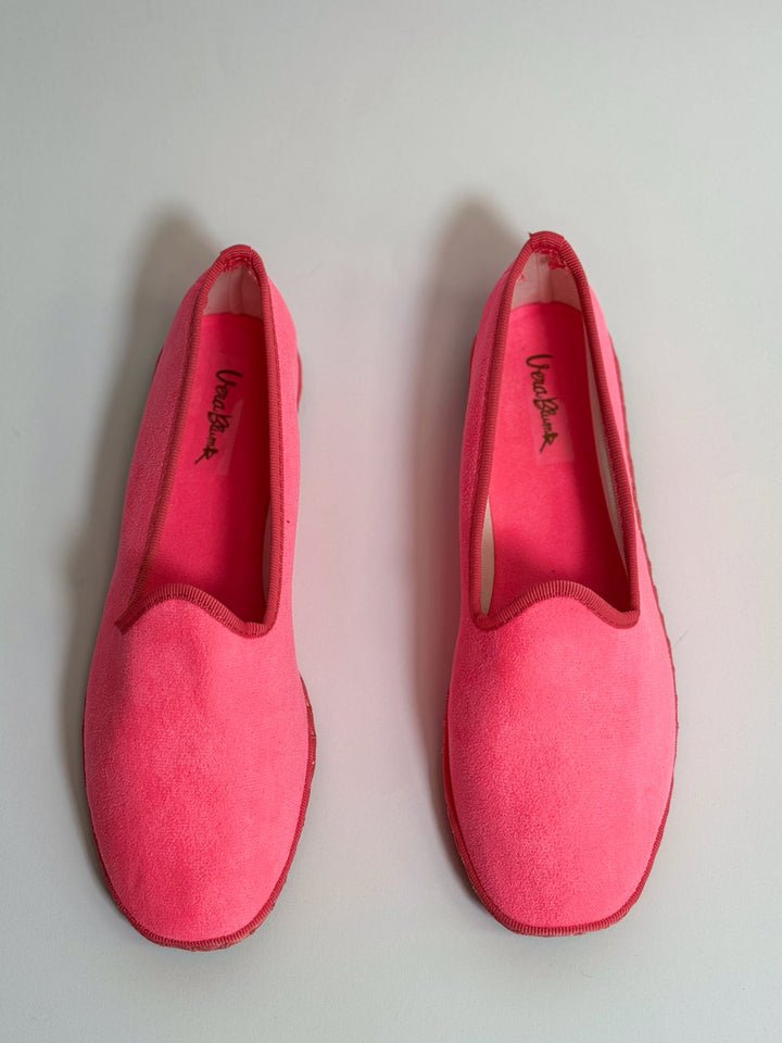 Black Delia™ Friulane shoes by Emma & Rose Cape Town featuring soft, luxurious fabric and comfortable slip-on design.