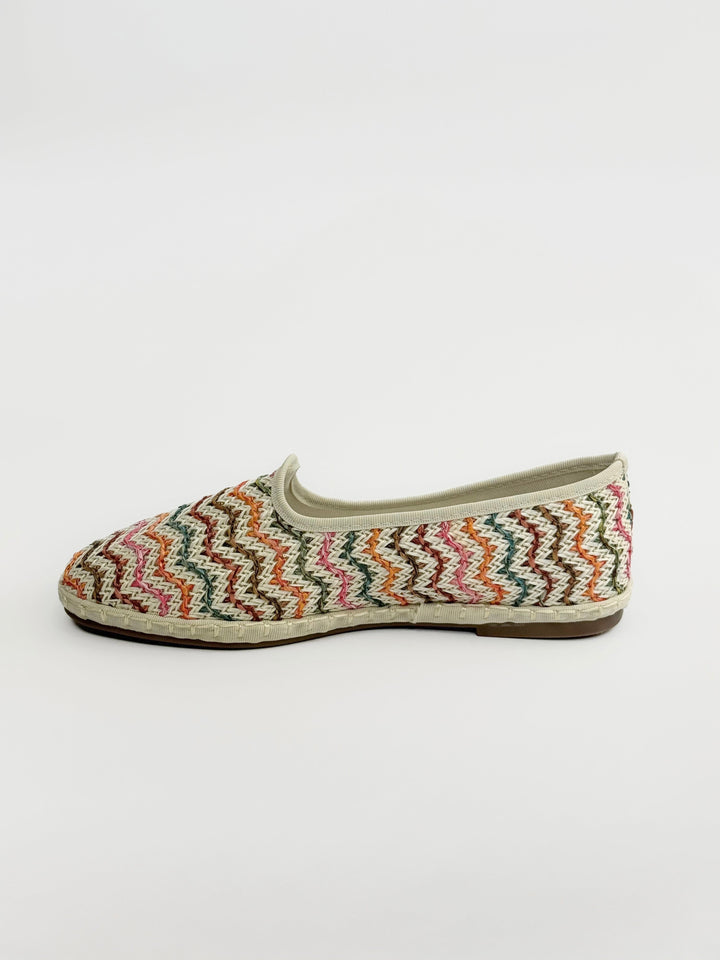 Emma & Rose Cape Town Franziska Friulane slippers in black with soft, luxurious colorful fabrics, size 36, stylish and comfortable footwear.