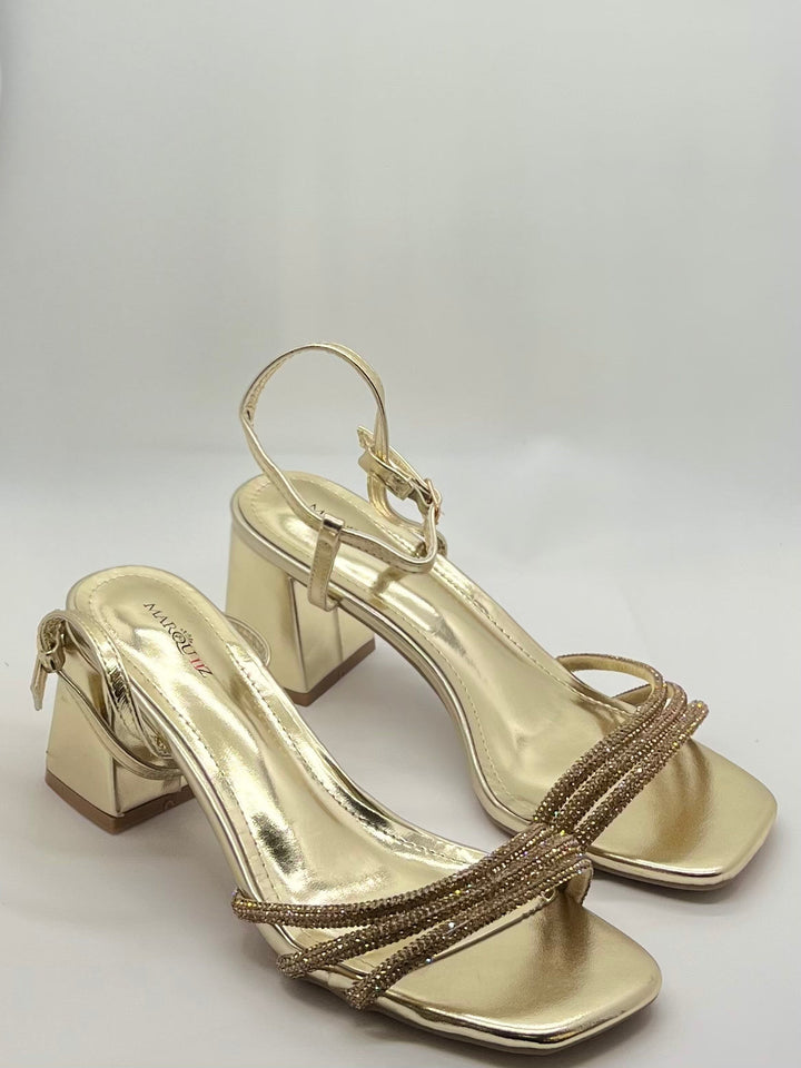 Black Ursula Dale Sandals by Emma & Rose Cape Town, stylish open-toe slip-on shoes for women.