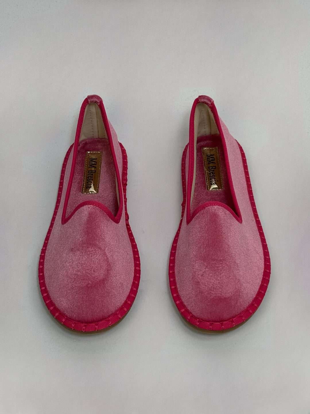 Black Viviane™ scarpe by Emma & Rose Cape Town featuring soft luxurious fabrics and a distinctive Friulane border.