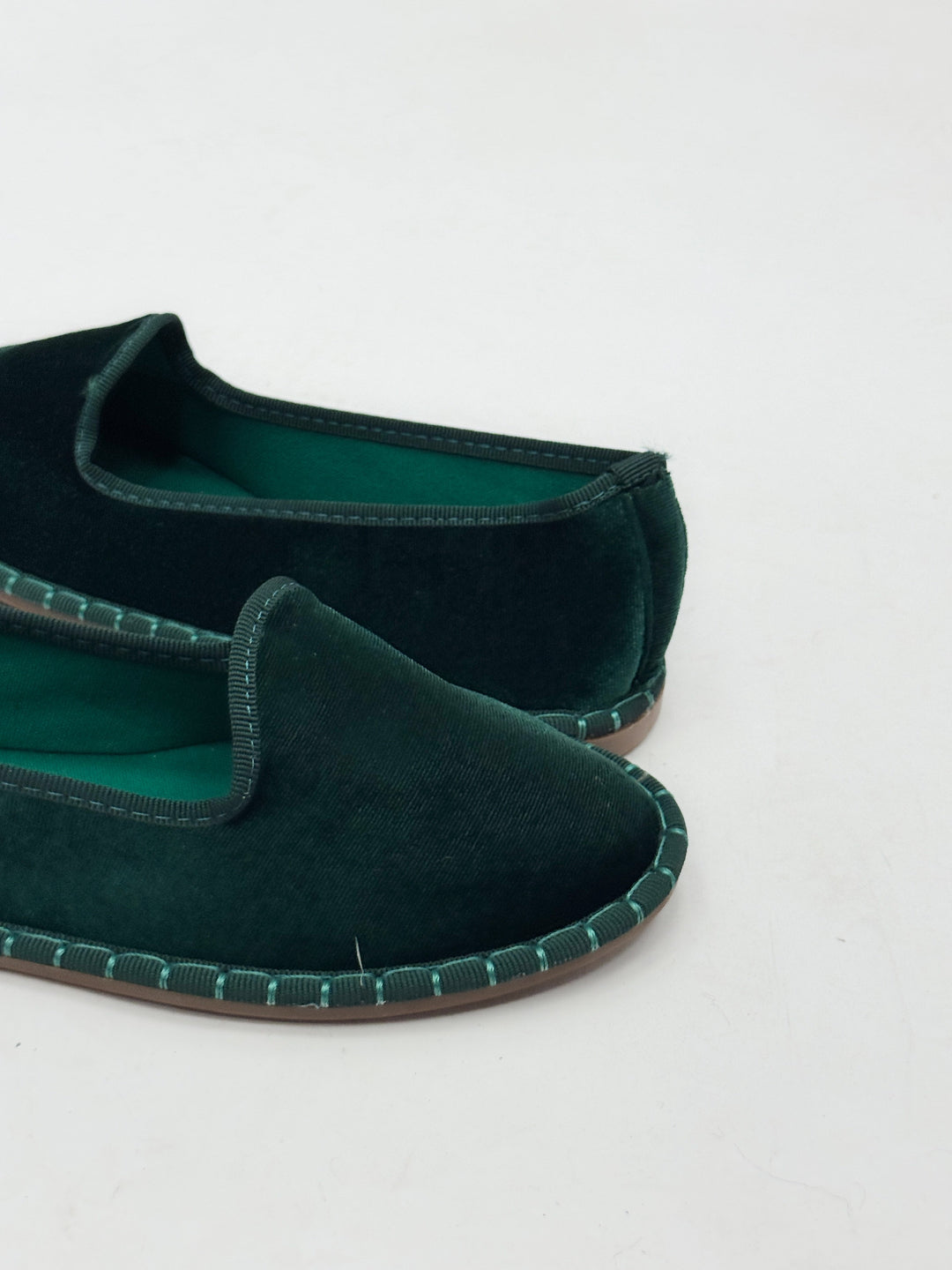 Electric blue Amber™ Friulane slippers by Emma & Rose Cape Town with soft luxurious fabrics and comfortable slip-on design.
