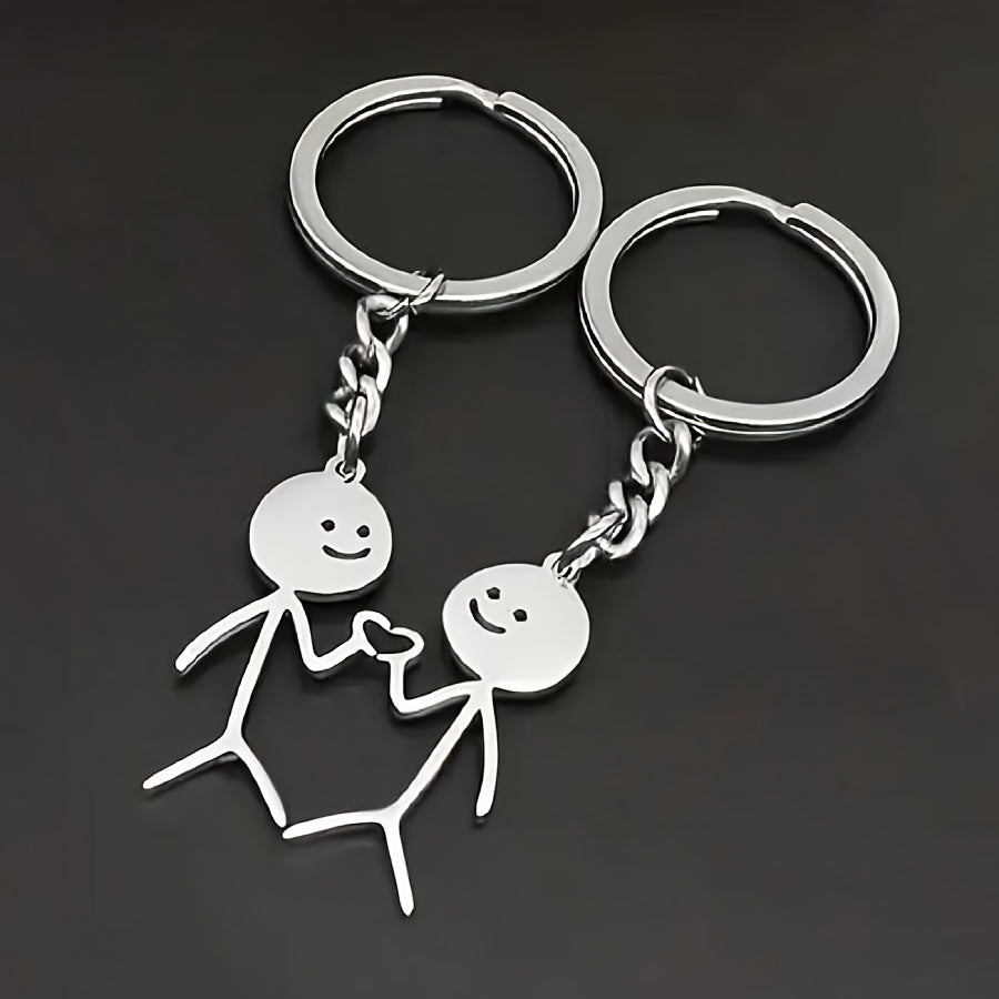 Emma & Rose Cape Town Jacoba™ 2-piece cute family jewelry set with silver-like finish, featuring matching bracelets and necklaces.