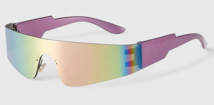 Emma & Rose Cape Town Skyllarr elegant sunglasses with silver frames and tinted lenses on a white background.
