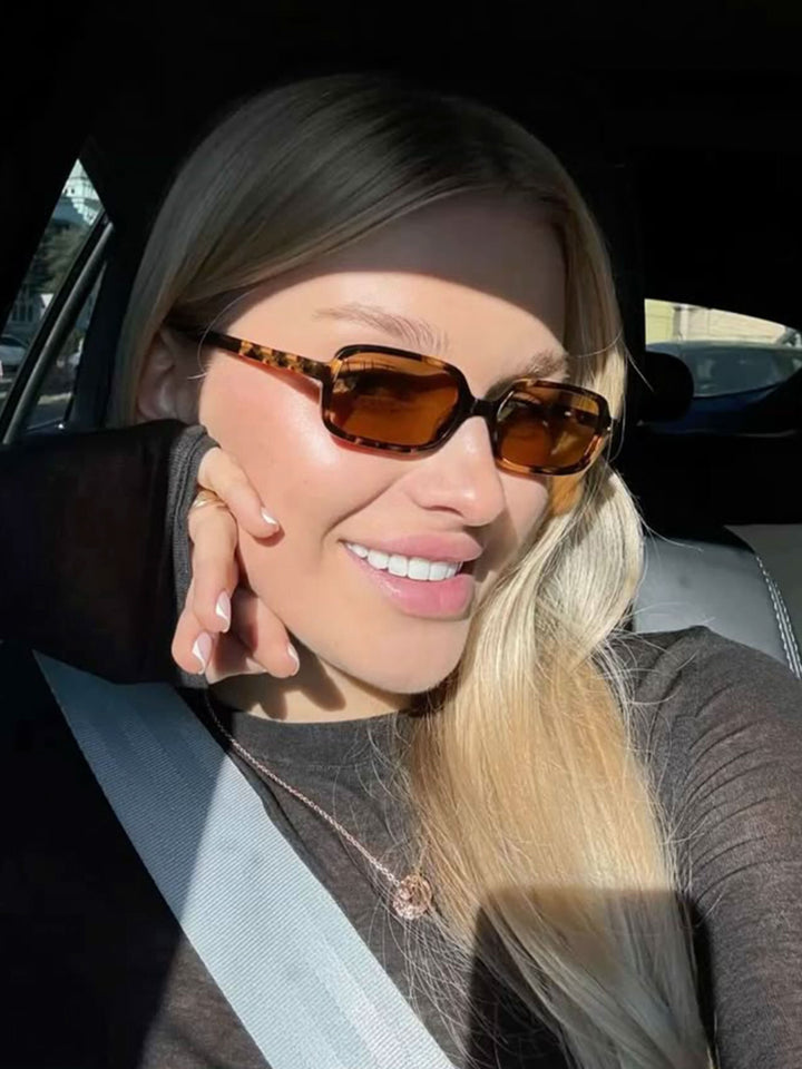 Black Skarlett Glamorous Sunglasses by Emma & Rose Cape Town with stylish frame and tinted lenses