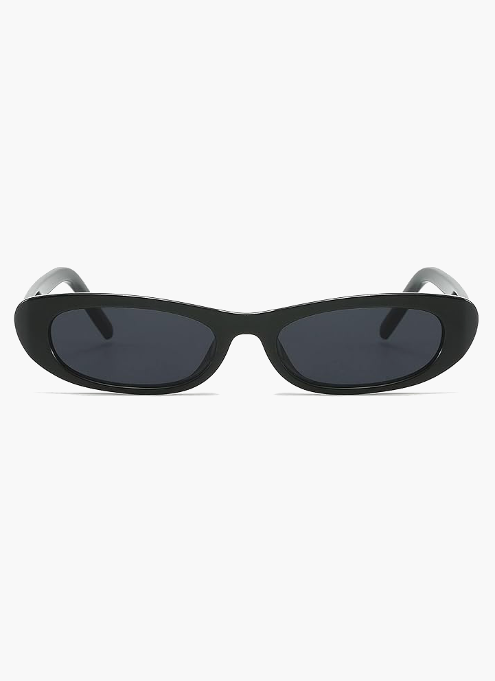Black Zayleigh™ trendy sunglasses by Emma & Rose Cape Town featuring sleek design and tinted lenses.
