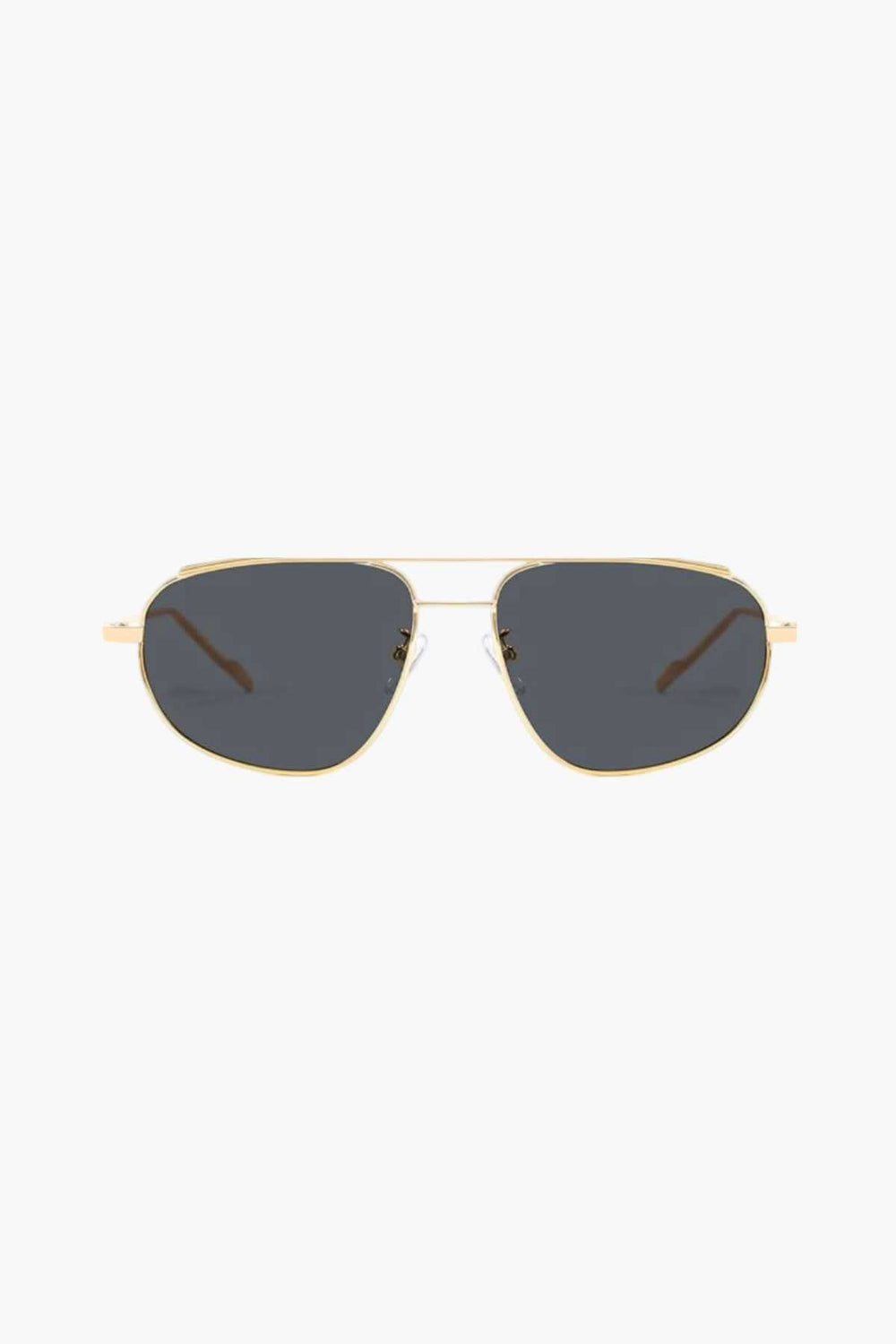 Emma & Rose Cape Town Elliette™ refined sunglasses with gold and brown frames, stylish and elegant eyewear for women.