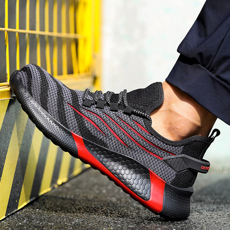 Orange Protective™ Indestructible Trainers by Emma & Rose Cape Town, durable sneakers for active wear, shown in a close-up image.