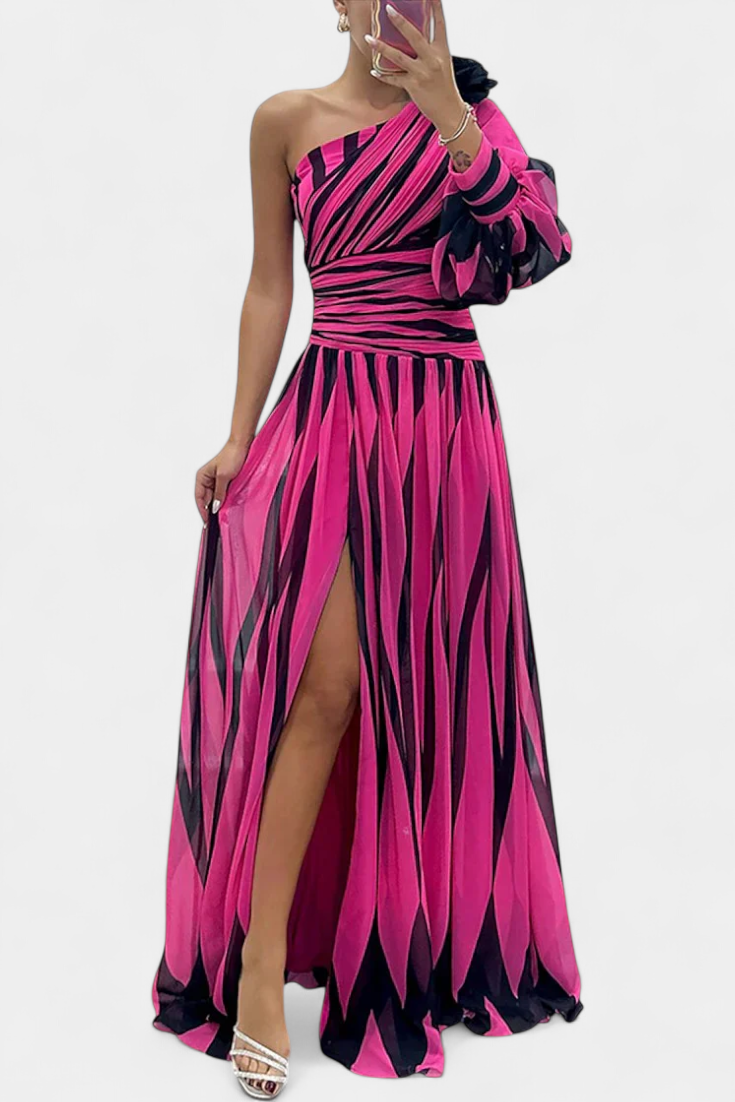 Emma & Rose Cape Town Aubryzah™ wedding guest maxi dress in white, elegant and sophisticated for special occasions.