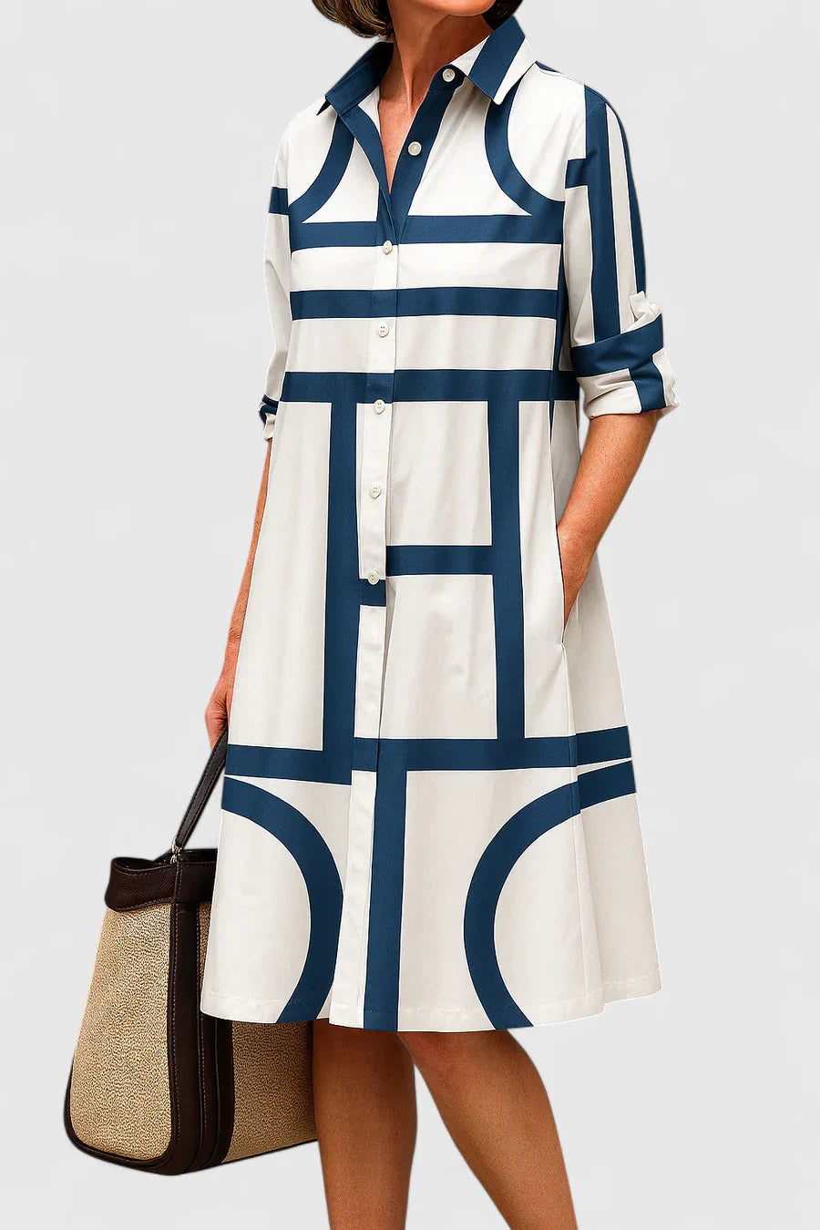 Skarlette™  |  Elegant Midi Dress