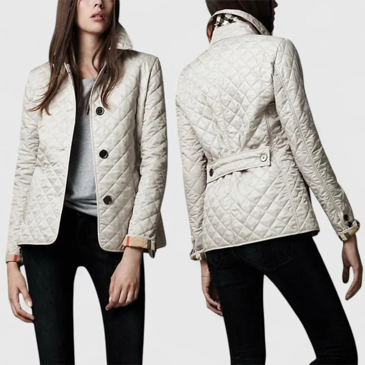 Marizelle™ elegant wine-red jacket by Emma & Rose Cape Town, stylish tailored design with lapel collar and long sleeves.