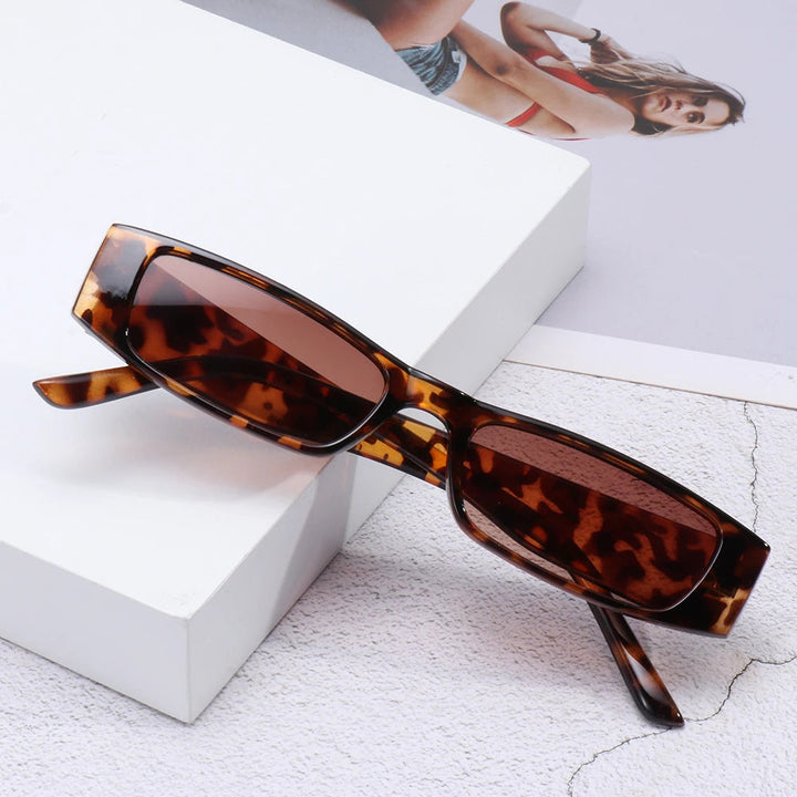 Black Viper Slim Shades by Emma & Rose Cape Town, women's accessories with sleek, narrow frame and stylish design.
