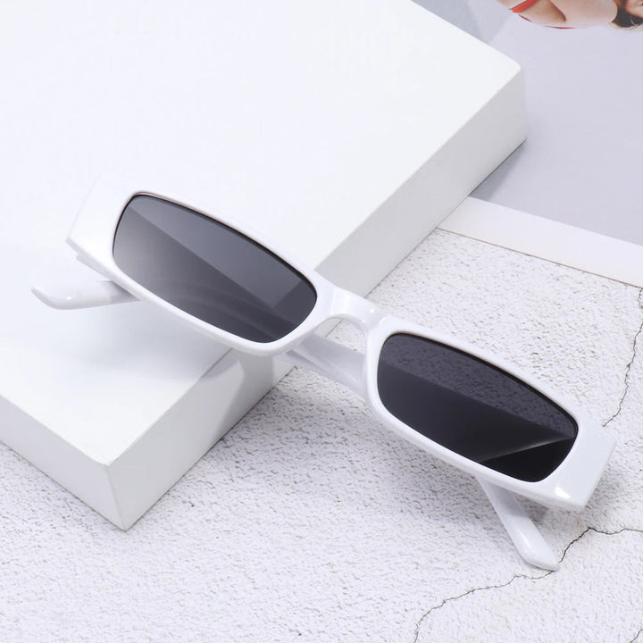 Black Viper Slim Shades by Emma & Rose Cape Town, stylish women's sunglasses with sleek, slim design and tinted lenses.