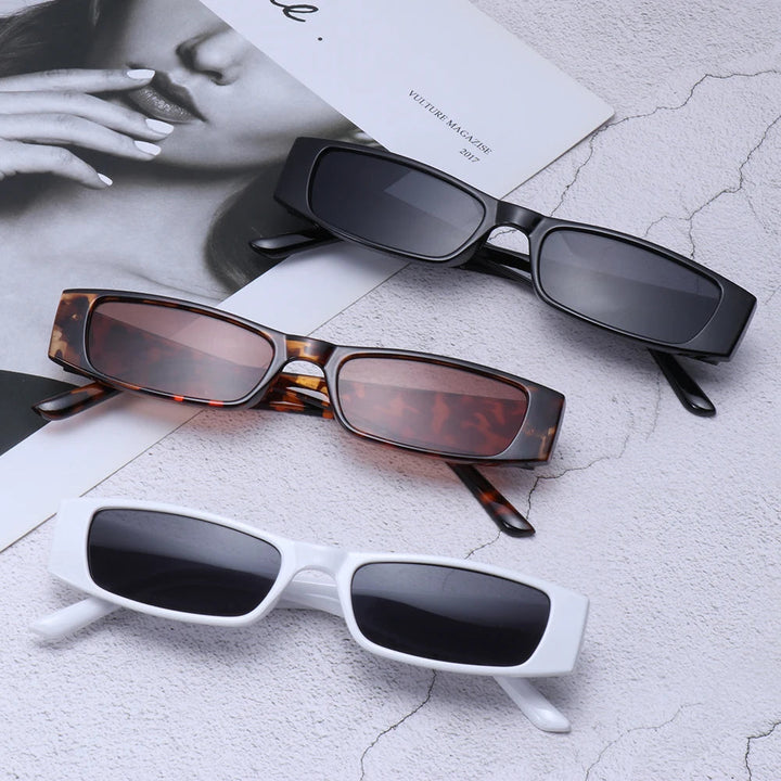 Black Viper Slim Shades by Emma & Rose Cape Town, stylish women's sunglasses with sleek, slim frame design.