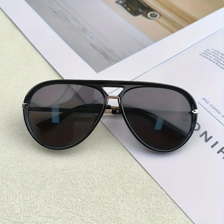 Onyx Eros Aviator sunglasses for women by Emma & Rose Cape Town, featuring sleek frame and stylish design.
