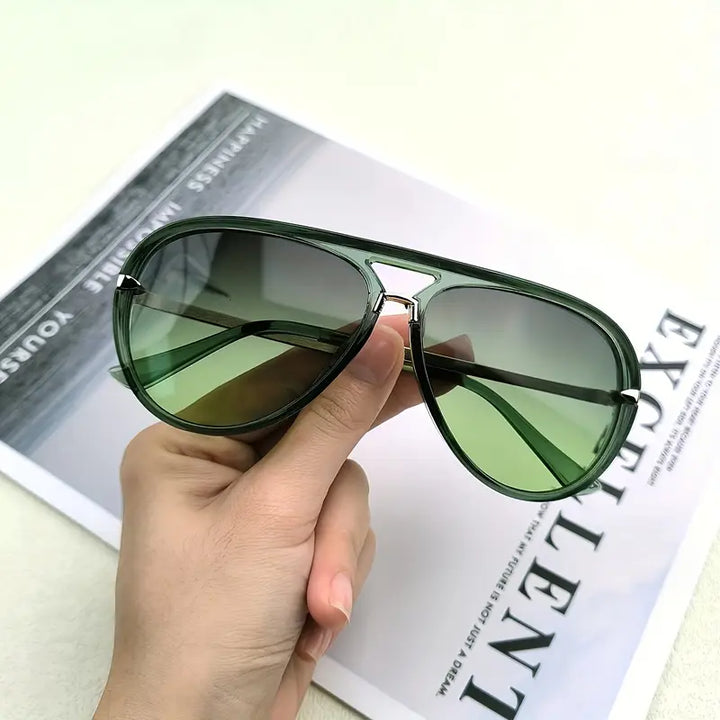 Black Eros Aviator sunglasses for women by Emma & Rose Cape Town, stylish accessories with sleek frames and tinted lenses.
