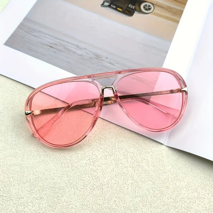 Black Eros Aviator sunglasses for women by Emma & Rose Cape Town, stylish accessories with sleek frames and tinted lenses.