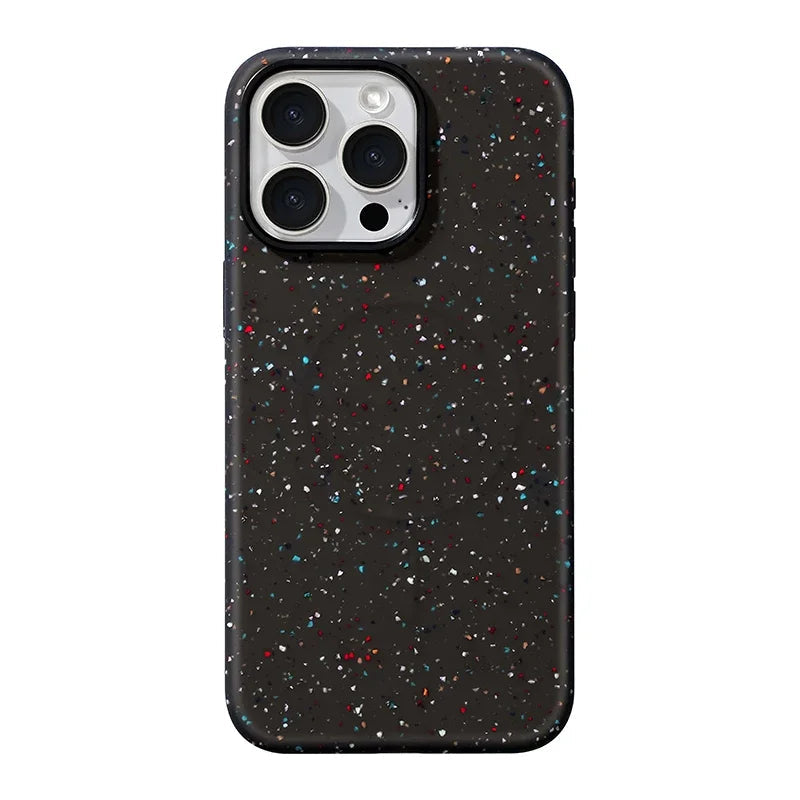 White InkSplash iPhone 14 case by Emma & Rose Cape Town, stylish women's accessory with colorful ink designs.