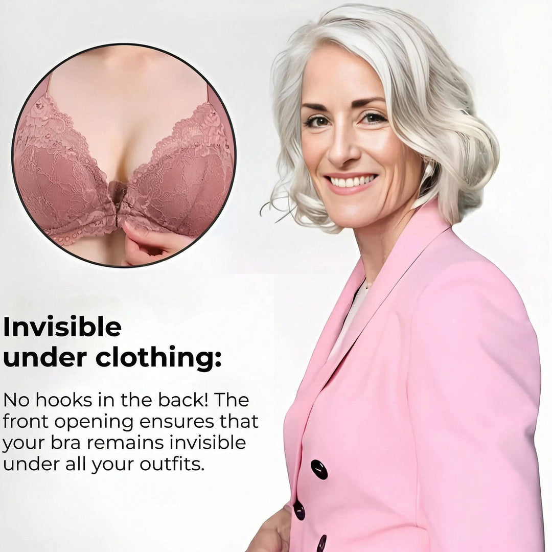 Emma & Rose Durban Paris wireless front closer shaping bra in three colors, featuring seamless design and supportive fit.