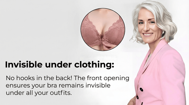 Emma & Rose Durban Paris wireless front closer shaping bra in three colors, with smooth cups and supportive design.