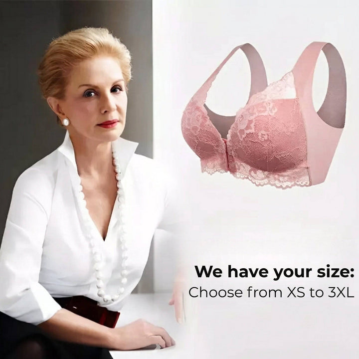 Emma & Rose Durban Paris wireless front closer shaping bra in three colors, featuring seamless design and supportive fit.