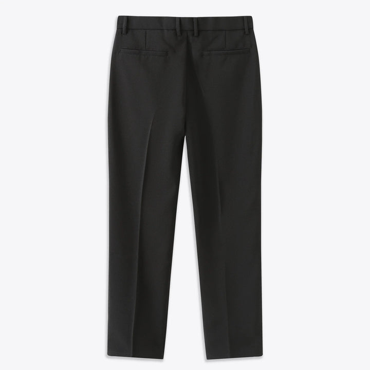 Black Janneke™ Amista stretch pantalon by Emma & Rose Manhattan, stylish fitted pants with comfortable stretch fabric.